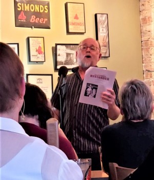 Reading at Tuesday Funk. "Dames ahoy!"  June 2019.