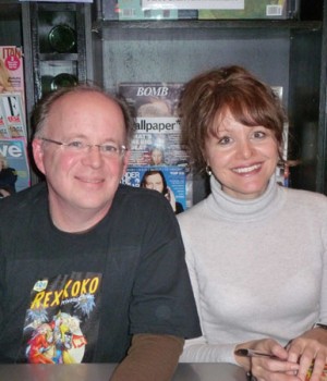 At the Chicago Writers Association 2011 Book of the Year Awards, with fellow winner Christine Sneed