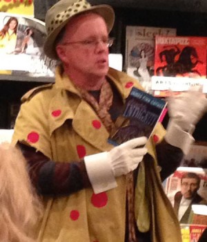 At the release party for The Wet Nose of Danger at the Book Cellar, October 2014
