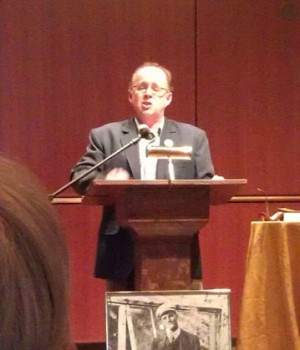 At the Bloomsday Celebration at the Newberry Library, 2012