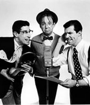 Waveland Radio Playhouse
Original SFX man Jordan Polansky, JFG, Pat Byrnes.